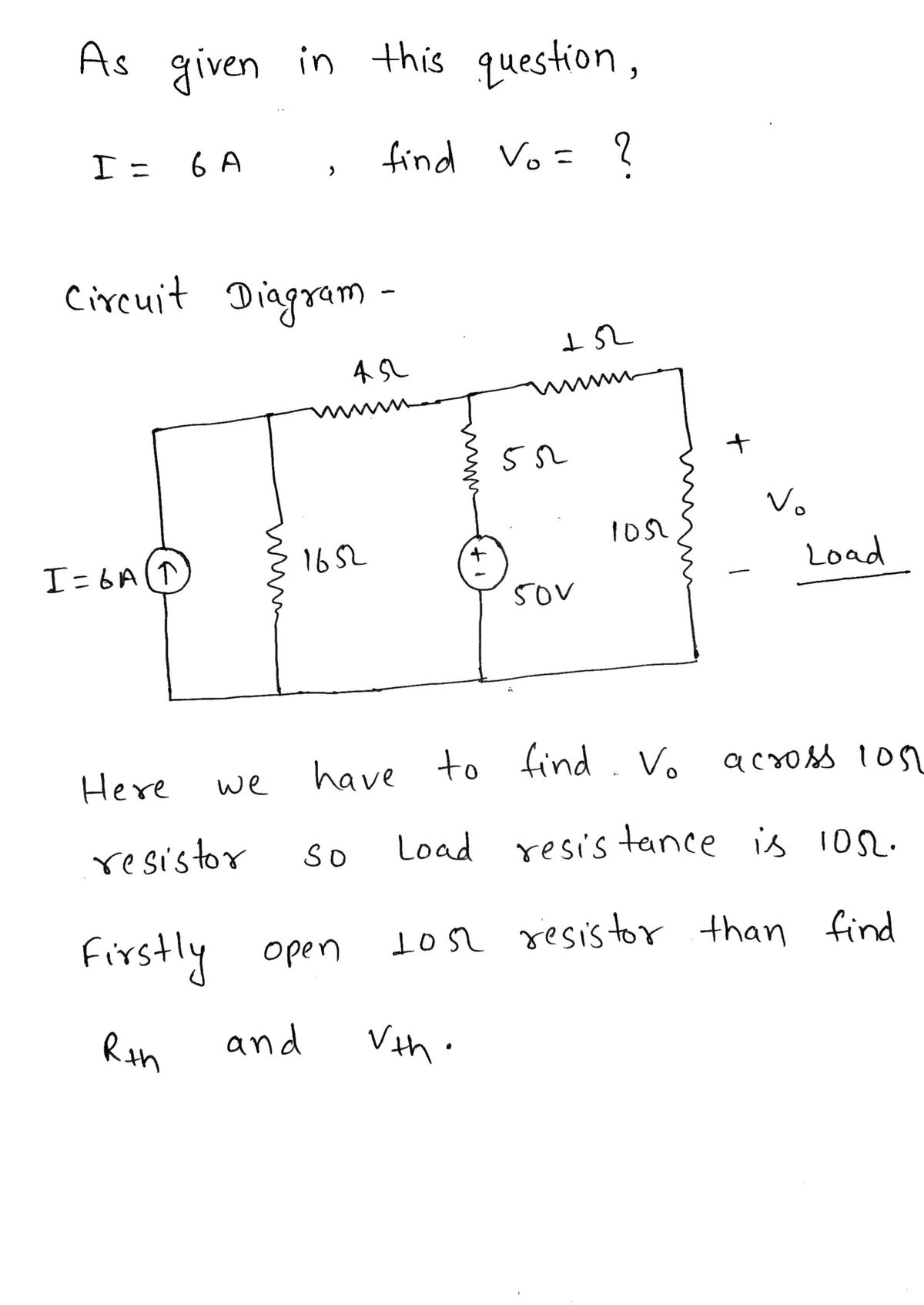 Electrical Engineering homework question answer, step 1, image 1